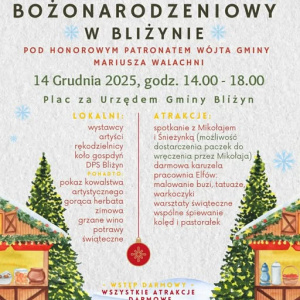 I Jarmark Bożonarodzeniowy w Bliżynie
