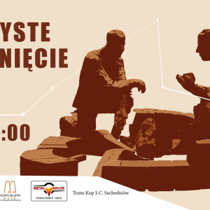 Uroczyste odsłonięcie rzeźby w Nowej Słupi