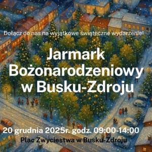 Jarmark Bożonarodzeniowy w Busku Zdroju