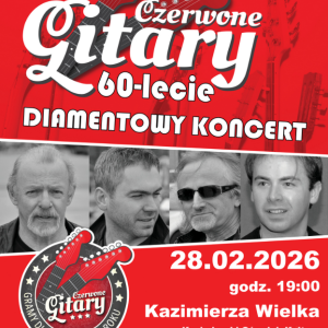 Koncert zespołu Czerwone Gitary w Kazimierzy Wielkiej