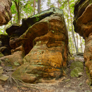 Skałki Piekło pod Niekłaniem