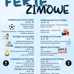 Ferie zimowe w gminie Brody