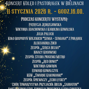 19. Edycja Wieczoru Kolęd w Bielinach