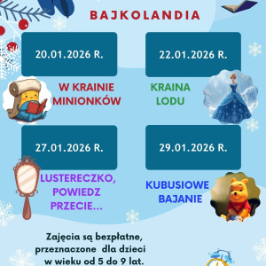 Ferie zimowe w Bibliotece Publicznej w Staszowie