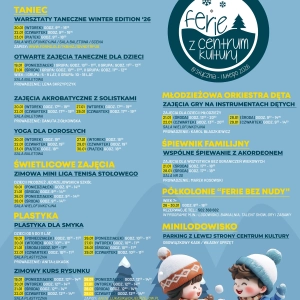 Ferie z Centrum Kultury w Jędrzejowie