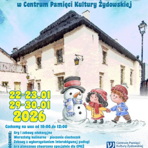 Ferie zimowe w Centrum Pamięci Kultury Żydowskiej w Chęcinach