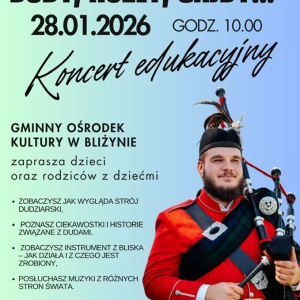 Koncert edukacyjny "Dudy, kozły, gady..." w Bliżynie
