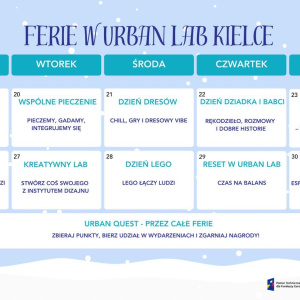 Ferie w Urban Lab Kielce