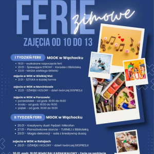 Ferie zimowe w Wąchocku