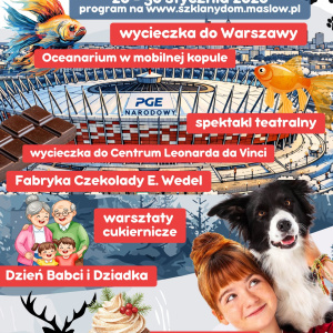 Ferie zimowe ze "Szklanym Domem" w Ciekotach