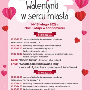 Walentynki w sercu miasta - Sandomierz