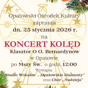 Koncert Kolęd w kościele OO. Bernardynów