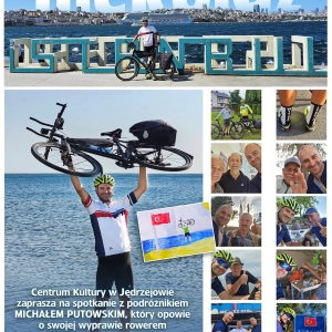Spotkanie z podróżnikiem Michałem Putowskim w Jędrzejowie
