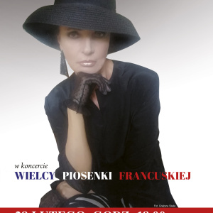 Koncert "Wielcy Piosenki Francuskiej" w wykonaniu Yagi Kowalik w Suchedniowie