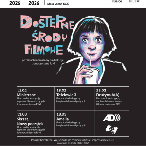 Dostępne Środy Filmowe w Kieleckim Centrum Kultury