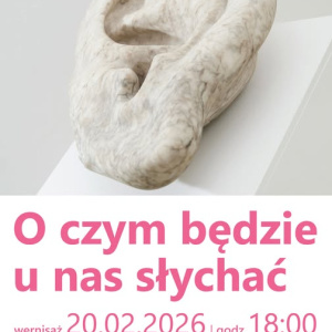 Wernisaż wystawy "O czym będzie u nas słychać?" w Kielcach
