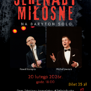 Miłosne serenady na baryton solo w Busku-Zdroju
