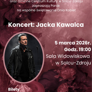 Koncert Jacka Kawalca w Solcu-Zdroju