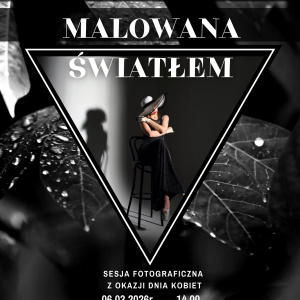 Kobiecość malowana światłem - sesja fotograficzna z okazji Dnia Kobiet w Kielcach