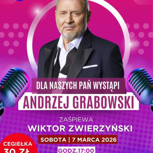 Dzień Kobiet w Daleszycach - koncert Andrzeja Grabowskiego