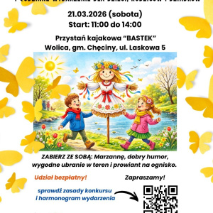 Przywitanie wiosny w przystani kajakowej BASTEK