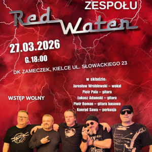Koncert zespołu Red Water w Kielcach