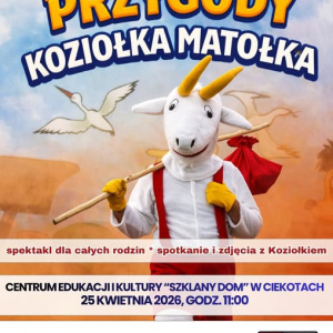 Spektakl "Przygody Koziołka Matołka" w Ciekotach