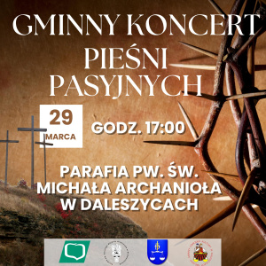 Gminny Koncert Pieśni Pasyjnych w Daleszycach