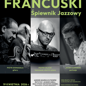 Polsko-Francuski Śpiewnik Jazzowy - koncert w Pałacu Wielopolskich