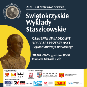 "Kamienni świadkowie odległej przeszłości" - wykład Andrzeja Barwickiego w Kielcach