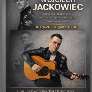Koncert Wojciecha Jackowca w Busku-Zdroju