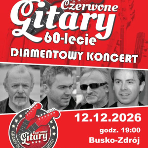 Koncert zespołu Czerwone Gitary w Busku-Zdroju