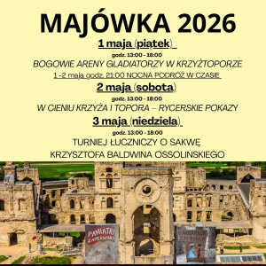 Majówka na Zamku Krzyżtopór