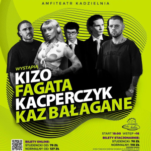 Juwenalia Kielce - Politechnika Świętokrzyska - koncert Kizo, Fagaty, Kacperczyka i Kaza Bałagane