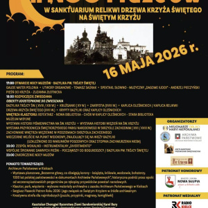 Wehikuł czasu. Druga Noc Muzeów na Świętym Krzyżu