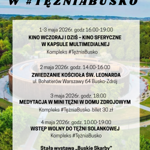 Majówka w Tężni Busko