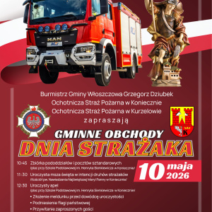 Gminne Obchody Dnia Strażaka w Koniecznie