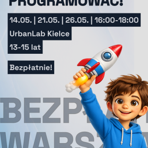 Bezpłatne warsztaty z programowania dla dzieci w Urban Lab Kielce