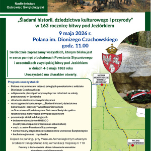 Śladami historii, dziedzictwa kulturowego i przyrody - rocznica bitwy pod Jeziórkiem