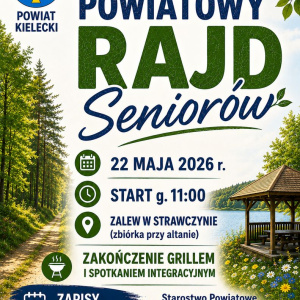 I Powiatowy Rajd Seniorów w Strawczynku