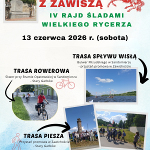 IV Rajd Śladami Wielkiego Rycerza w gminie Dwikozy
