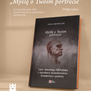 Spotkanie autorskie z Anną Krawczyk i rozmowa o publikacji "Myślę o Twoim portrecie" w Sandomierzu
