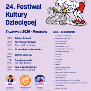 24. Festiwal Kultury Dziecięcej - Pacanów 2026