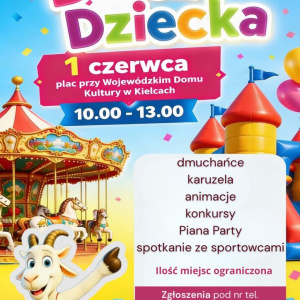 Dzień Dziecka w Wojewódzkim Domu Kultury w Kielcach