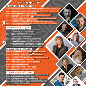 II Świętokrzyski Festiwal Literacki w Kielcach