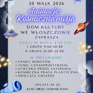 Animacje: Kosmiczna misja we Włoszczowie