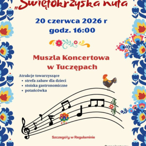 I Przegląd Piosenki Ludowej „Świętokrzyska nuta” w Tuczępach