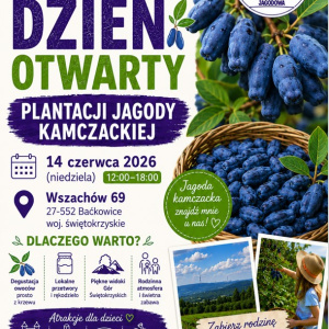 Dzień Otwarty Plantacji Jagody Kamczackiej