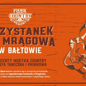 Przystanek do Mrągowa w Bałtowie