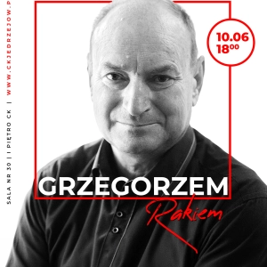 Spotkanie z Grzegorzem Rakiem w Jędrzejowie